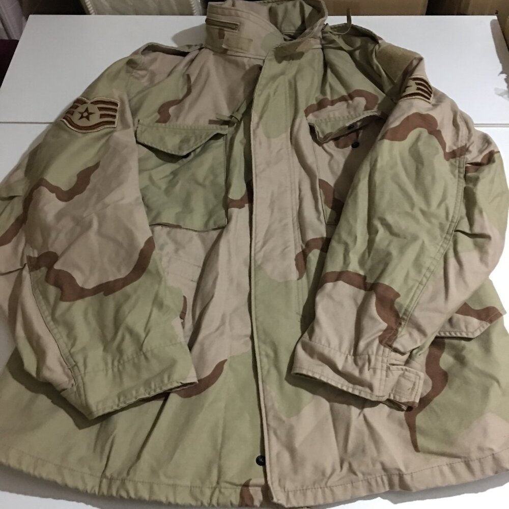 Men's Military Field Jacket - Camouflage